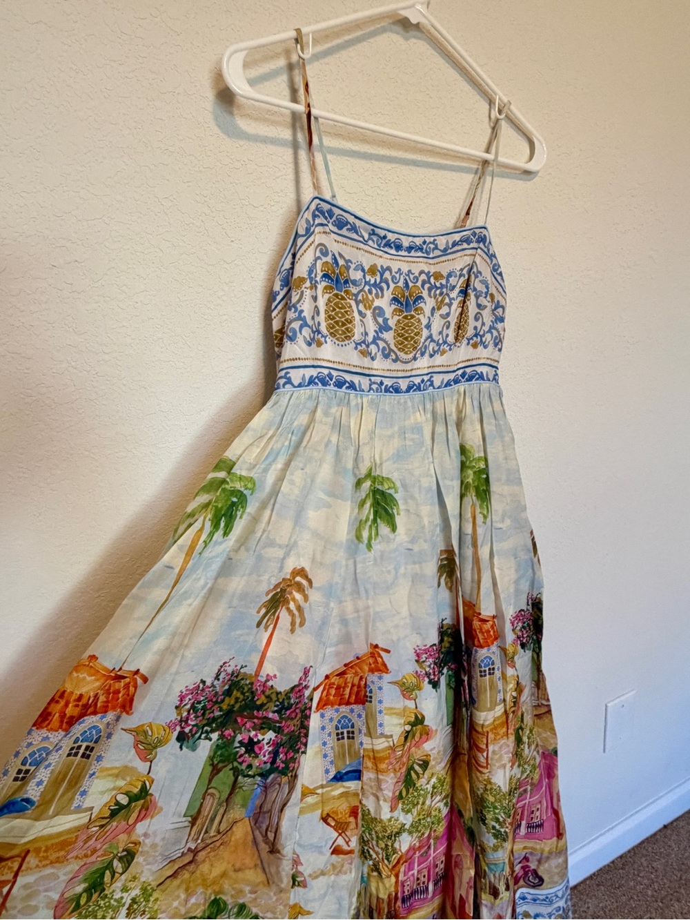 NWT FARM Rio Multicolor Aracati Maxi Dress Small - Picture 3 of 6